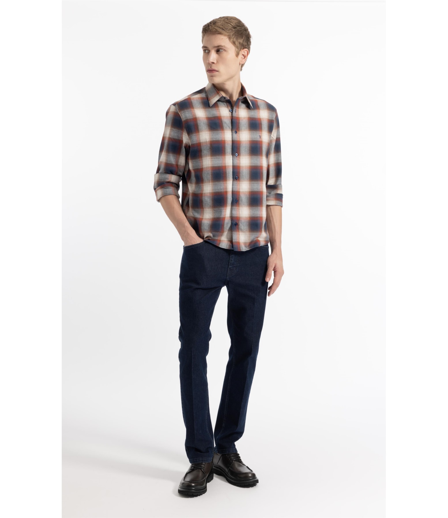 Camisa Wool Touch Centaurus Classic Iris Telha