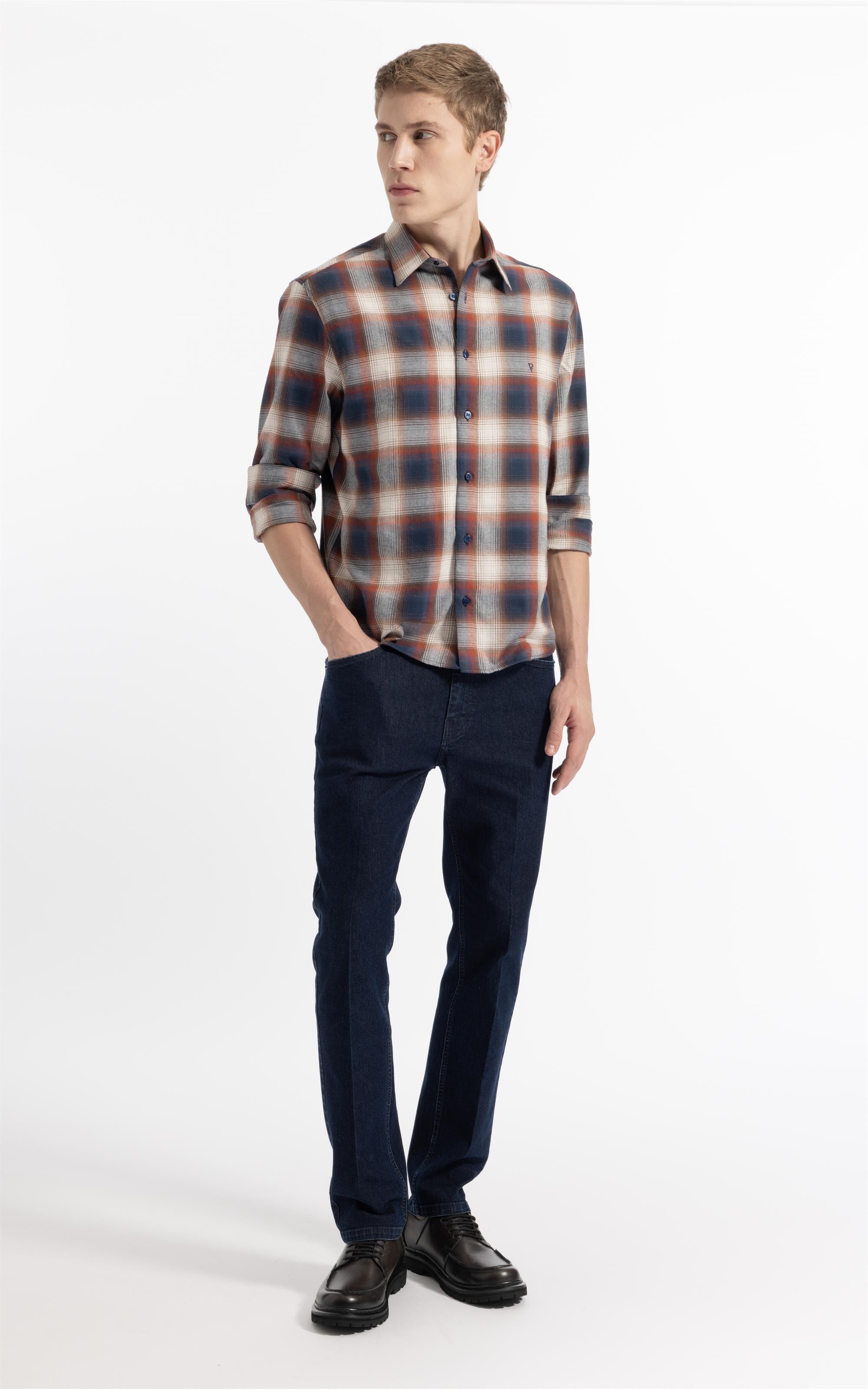 Camisa Wool Touch Centaurus Classic Iris Telha