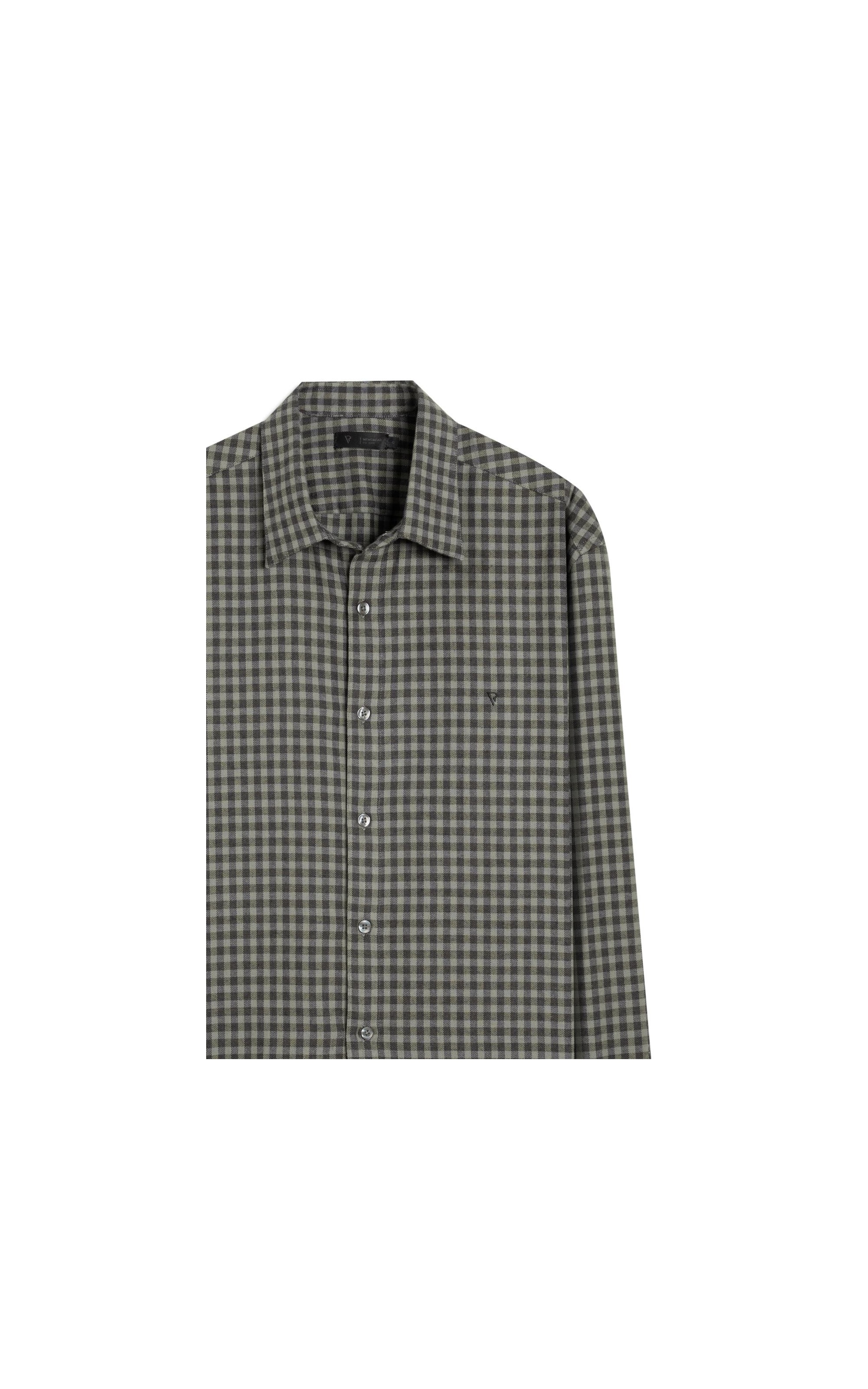 Wool Touch Robe Classic Irish Ml Tabaco