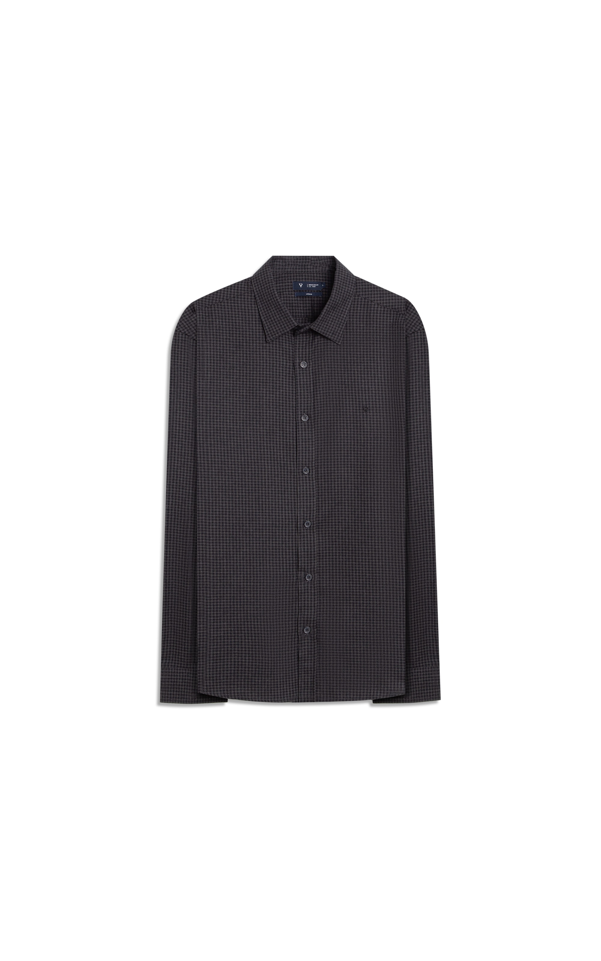 Camisa Woolt Ouch Oslo Plaid Classic Irish Ml Grafite