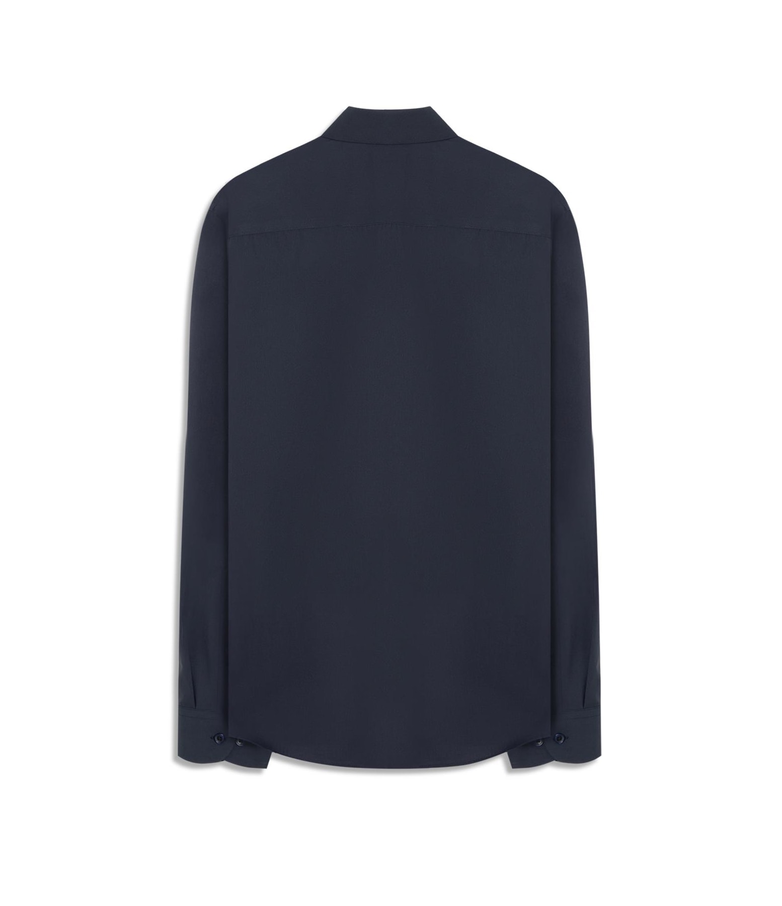 Camisa Wrinckle Cotton Slim Pirlo Dark Navy