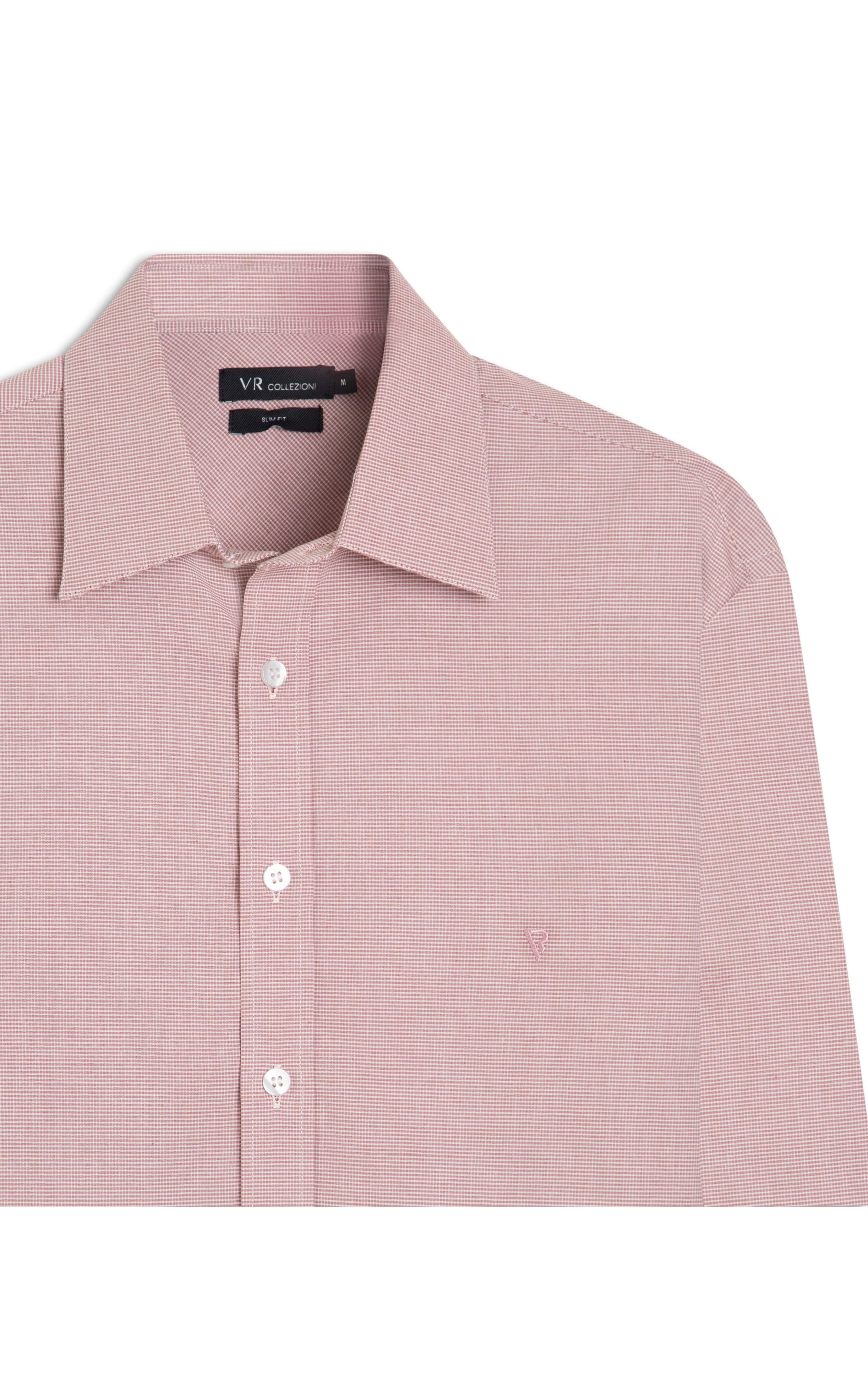 Camisa Xadrez Enrico  Rosa Velho