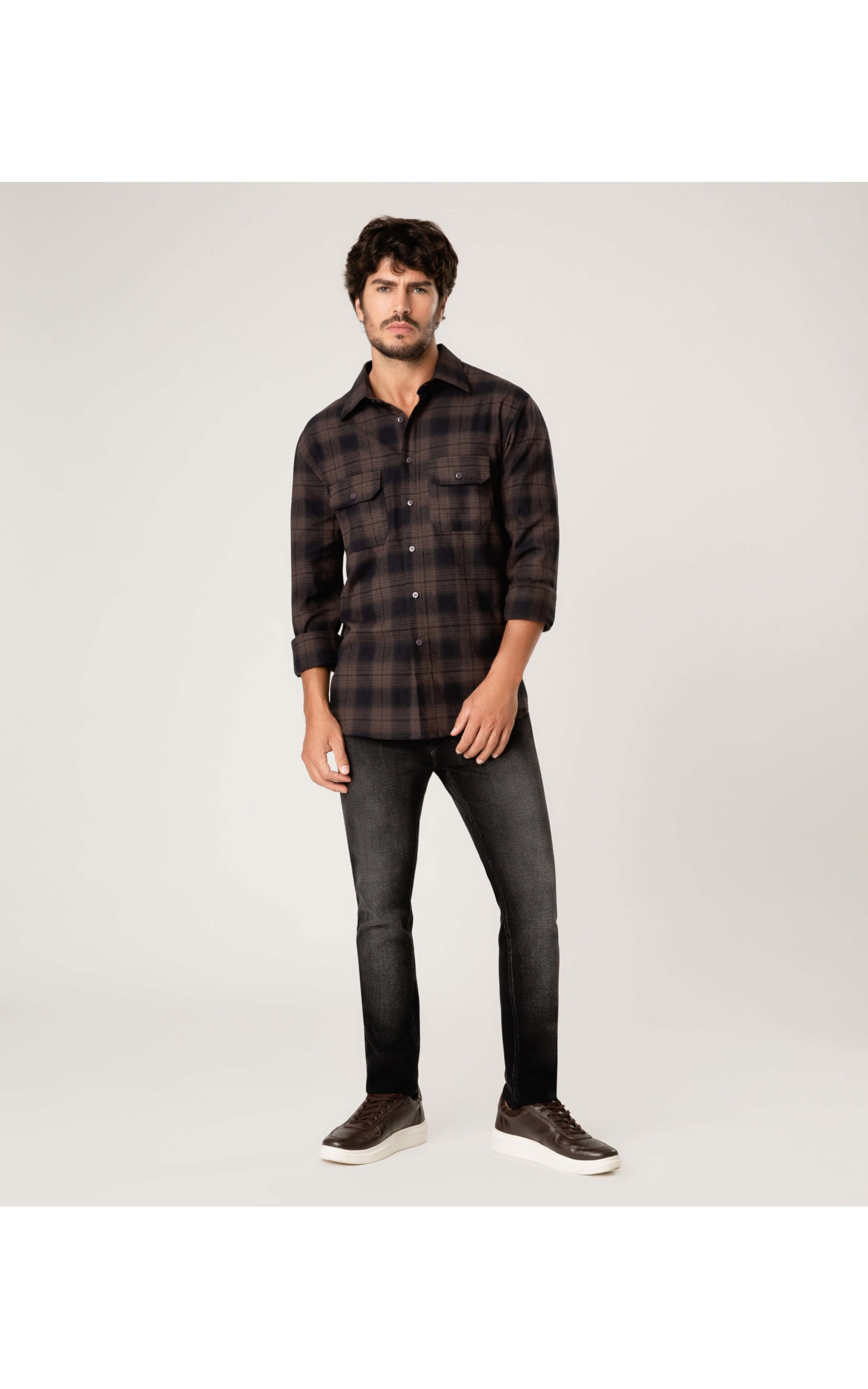 Camisa Xadrez Riomaggiore Cafe