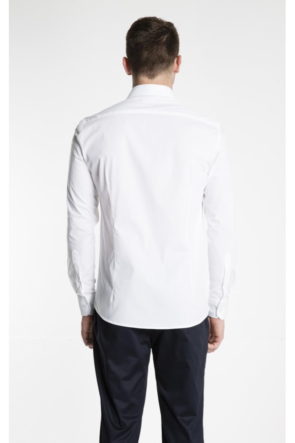 [cancelado]camisa Social Lisa Branco
