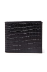 Carteira Classic Croco Preto