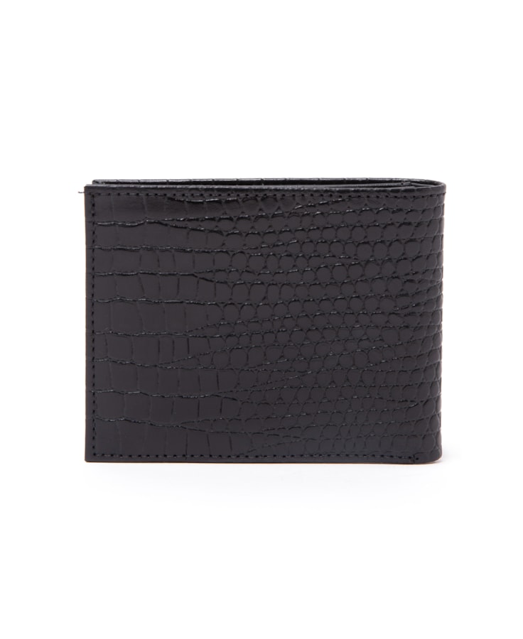 Carteira Classic Croco Preto
