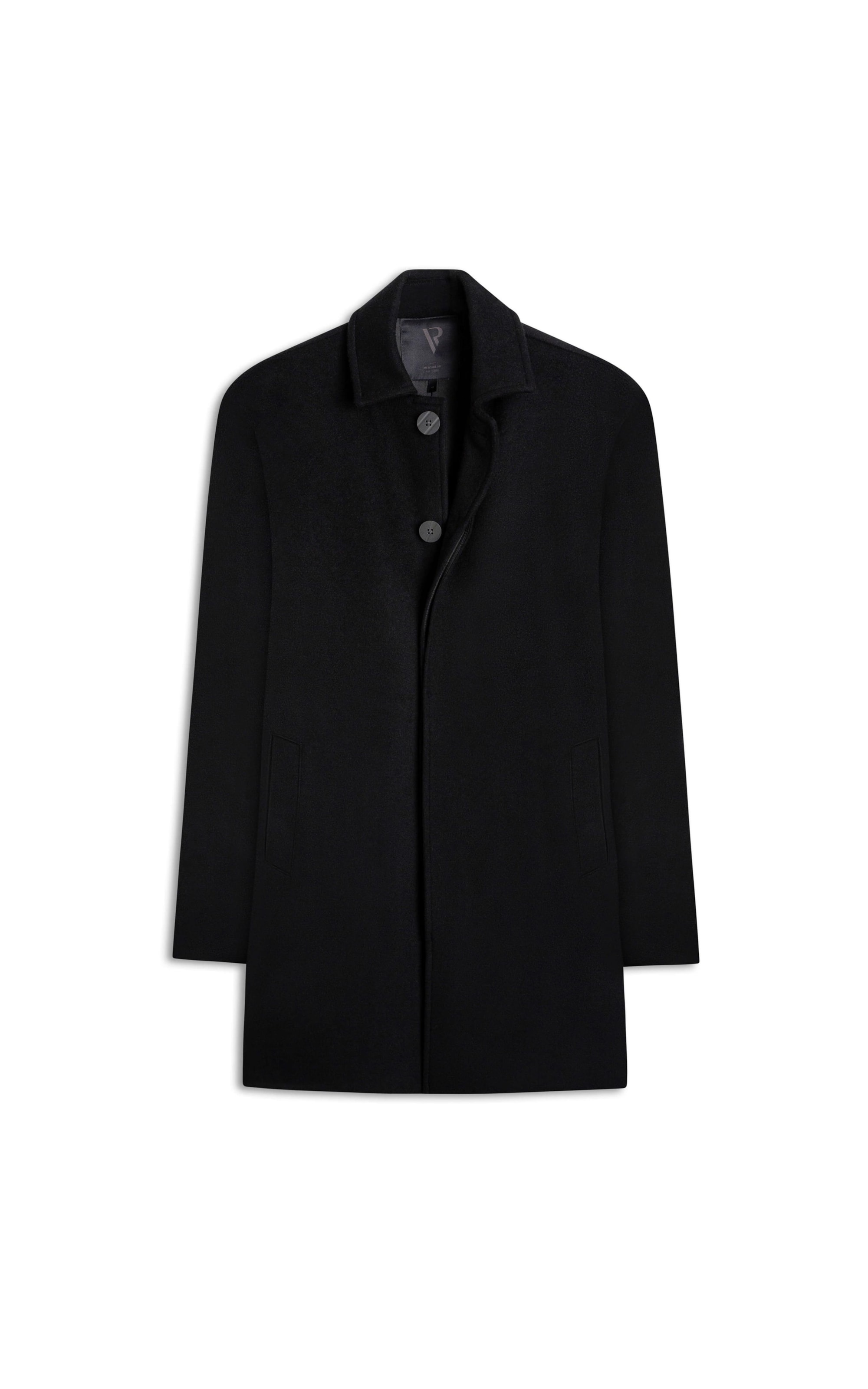 Casaco Lã Cashmere Preto