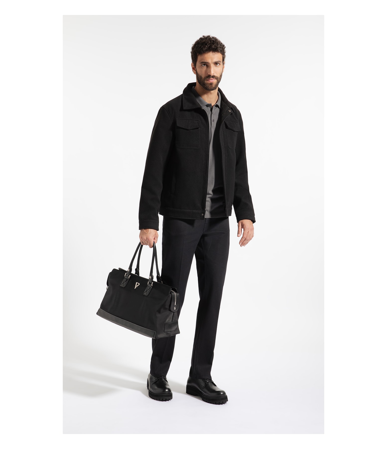 Casaco Wool Like Dulese Preto