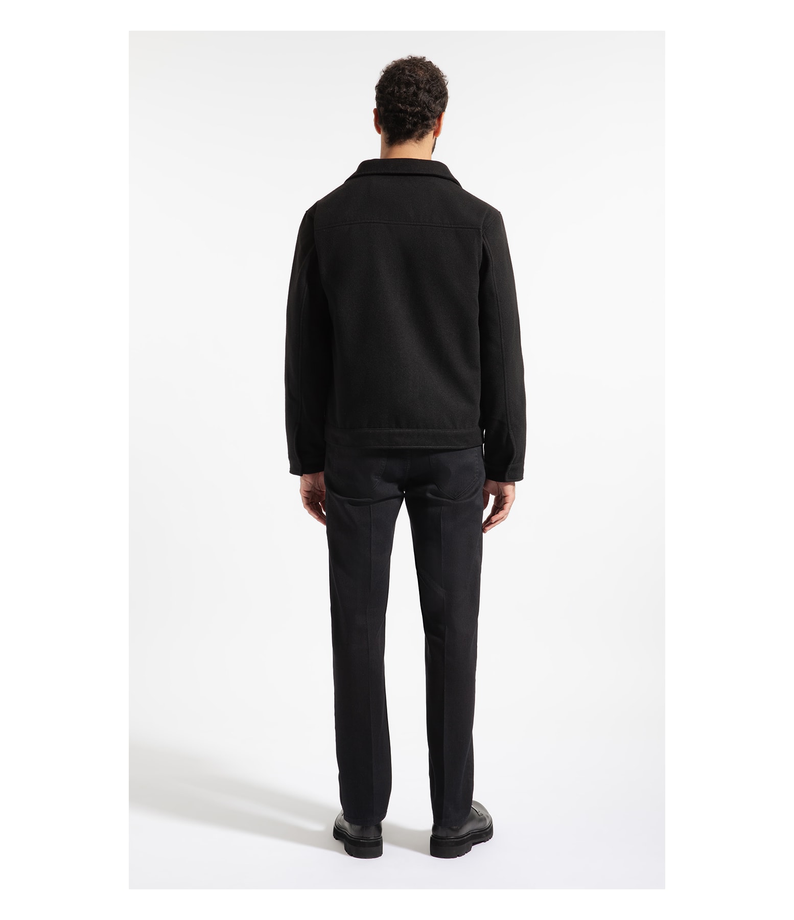 Casaco Wool Like Dulese Preto