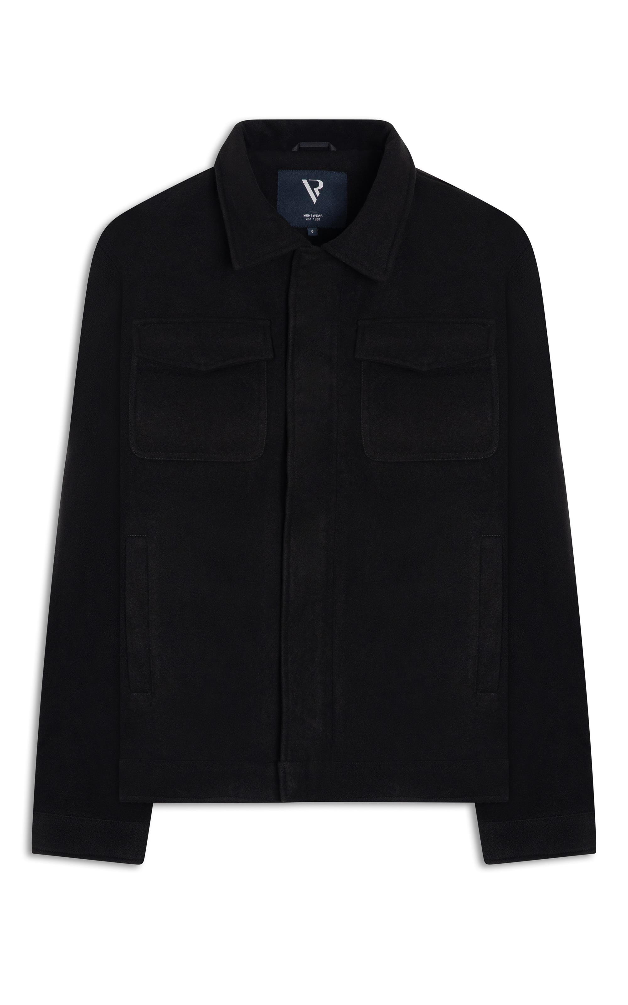 Casaco Wool Like Dulese Preto