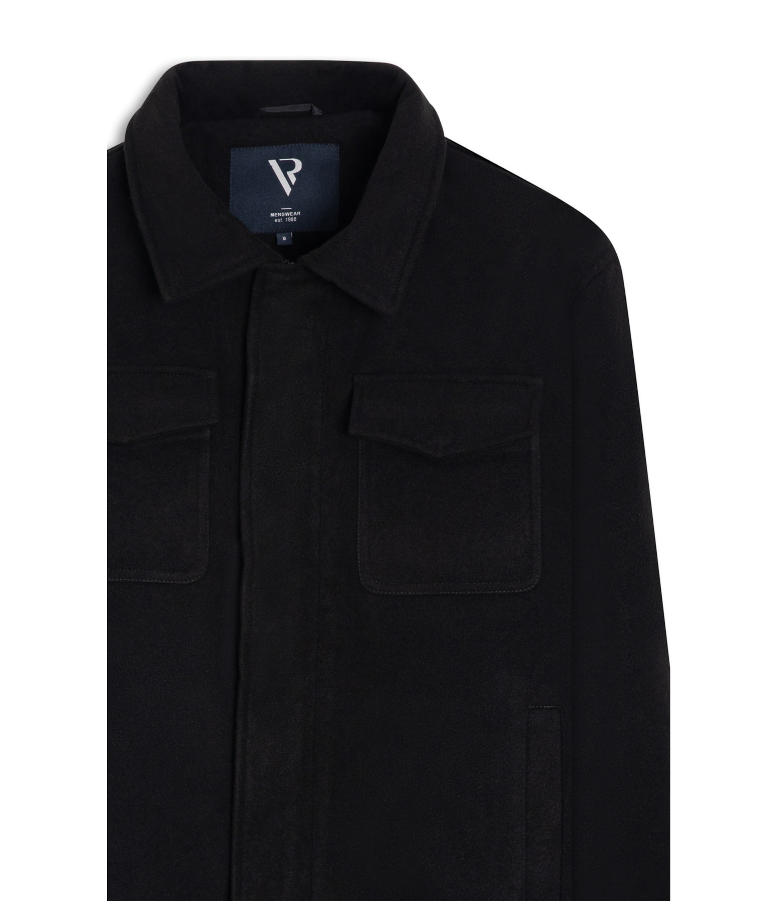 Casaco Wool Like Dulese Preto