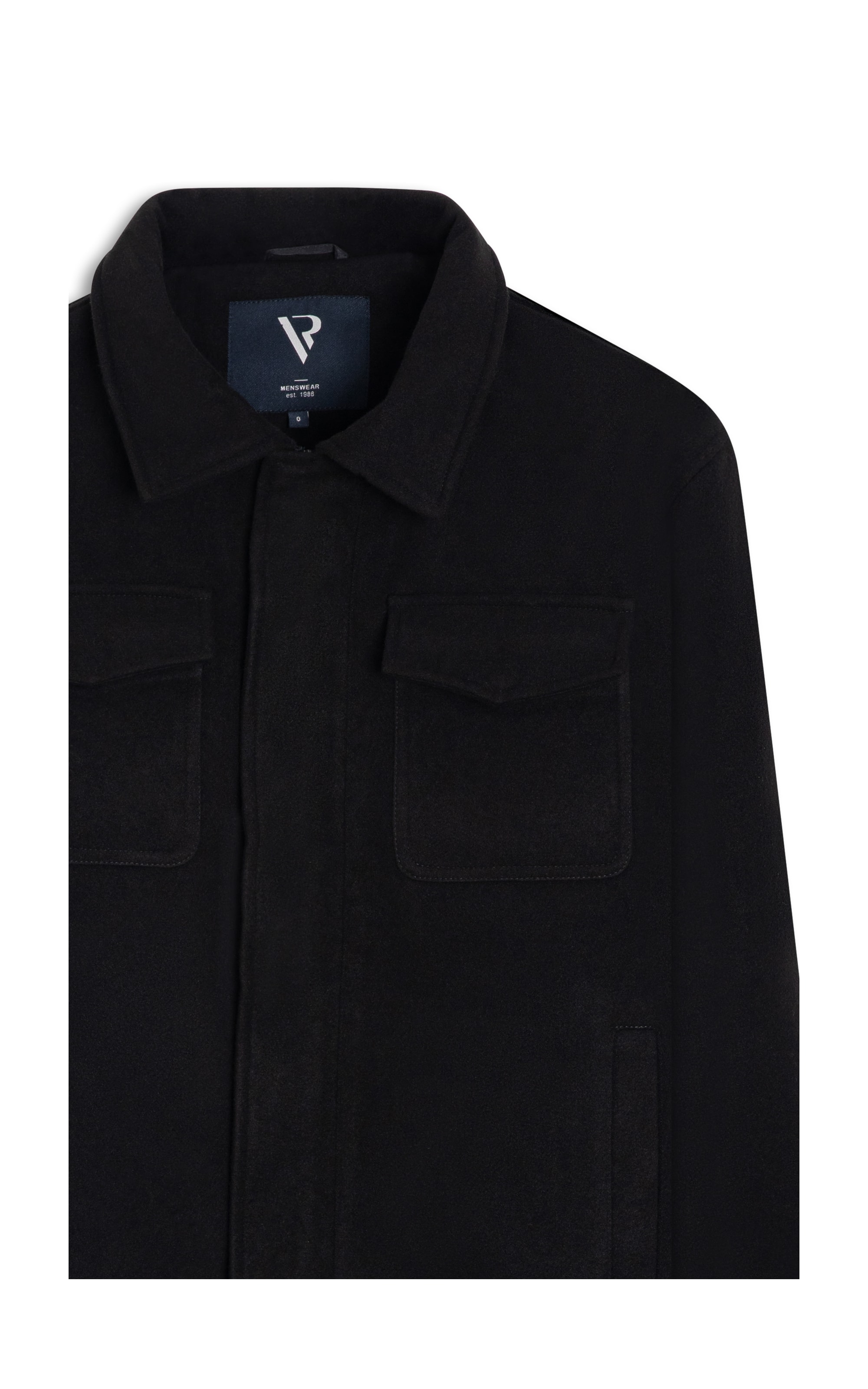Casaco Wool Like Dulese Preto