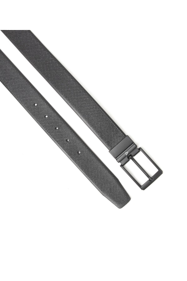 Cinto Berlin Dupla Face Couro Preto