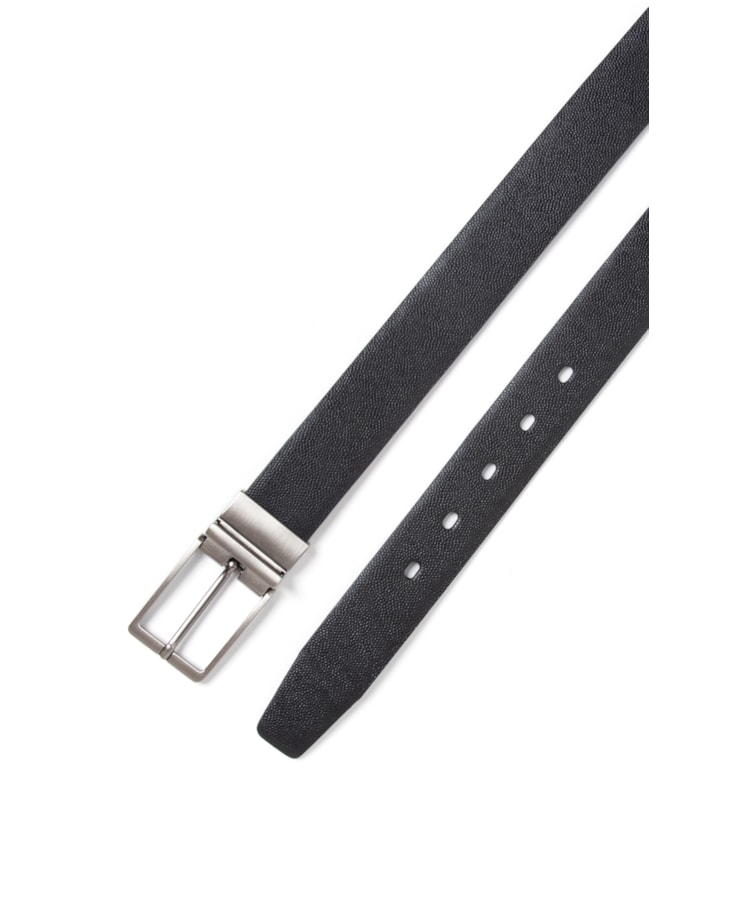 Cinto Classic Dupla Face Iguana Preto