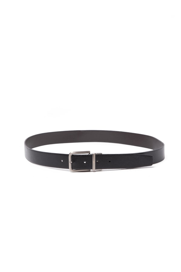 Cinto Classic Dupla Face Napa Vest Preto