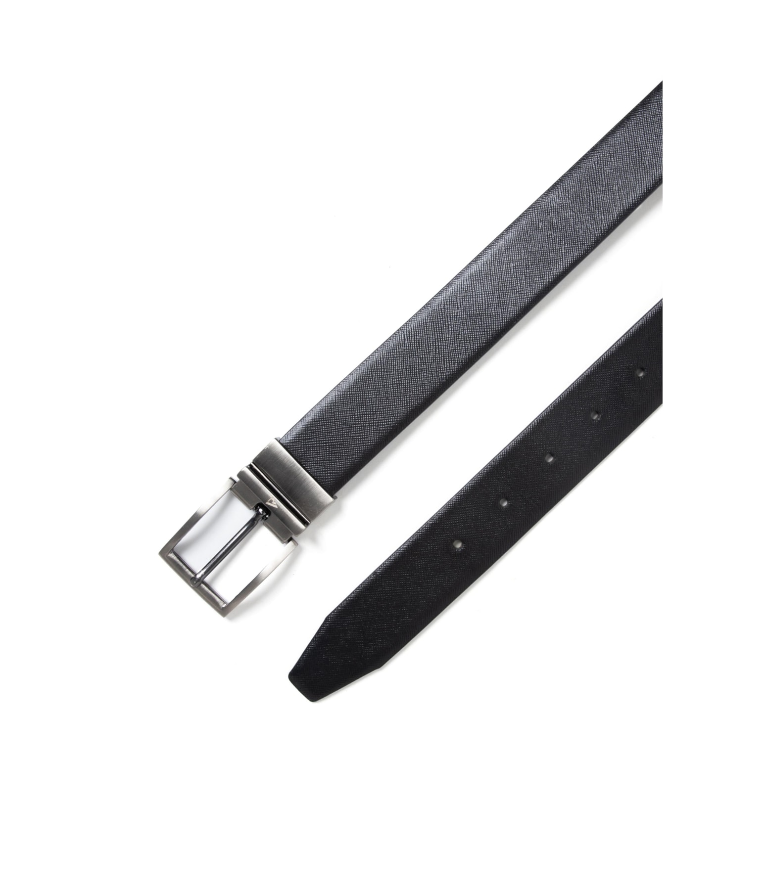 Cinto Classic Dupla Face Saffiano 35mms Preto