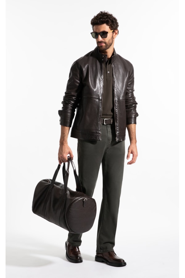 Cinto Dupla Face Napa Vest Cores Preto