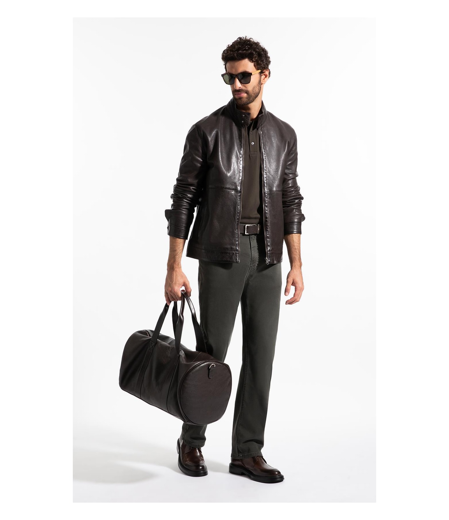 Cinto Dupla Face Napa Vest Cores Preto