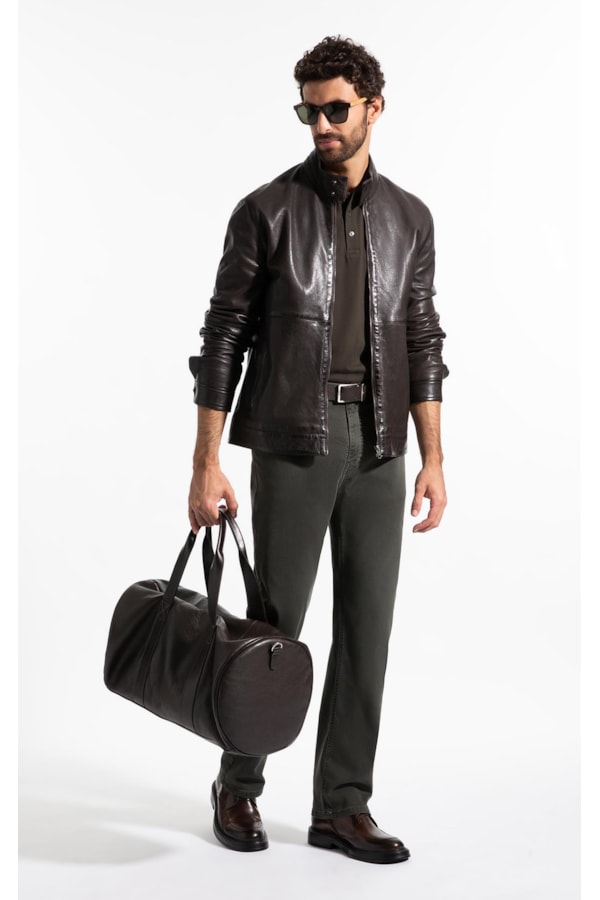 Cinto Dupla Face Napa Vest Cores Preto