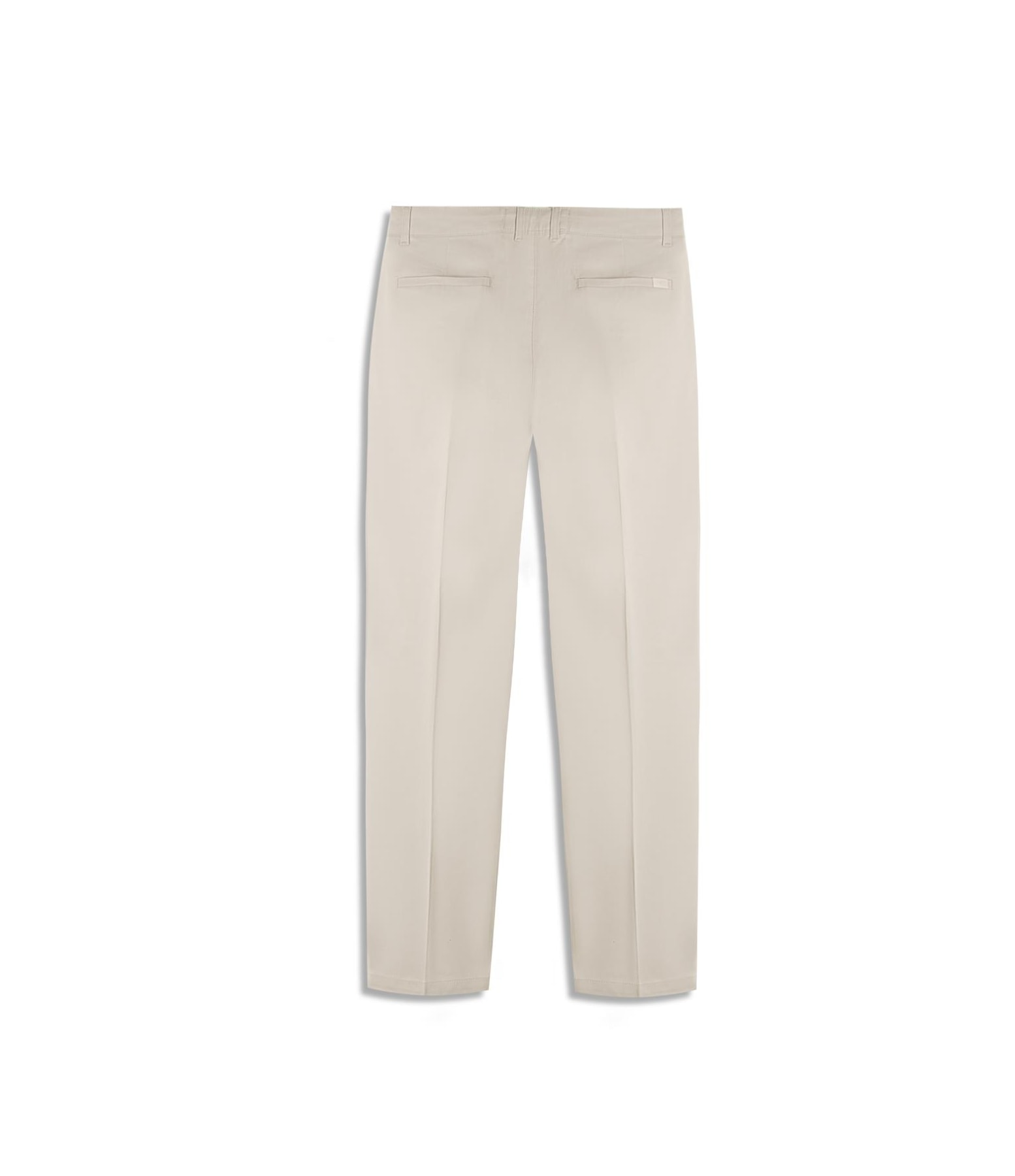 Color Twill Piece Dye Chino Silver