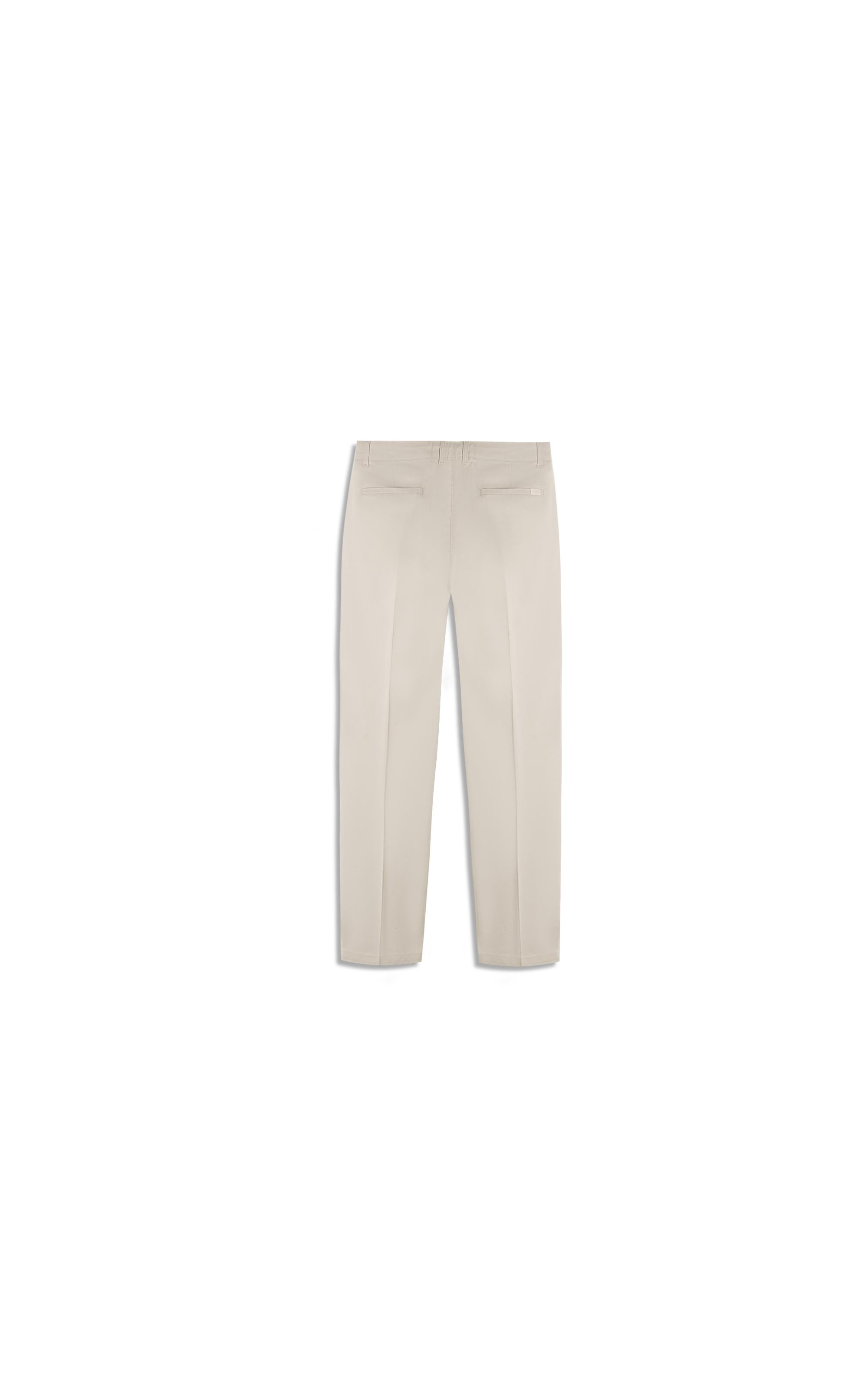 Color Twill Piece Dye Chino Silver