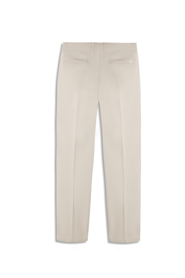 Color Twill Piece Dye Chino Silver