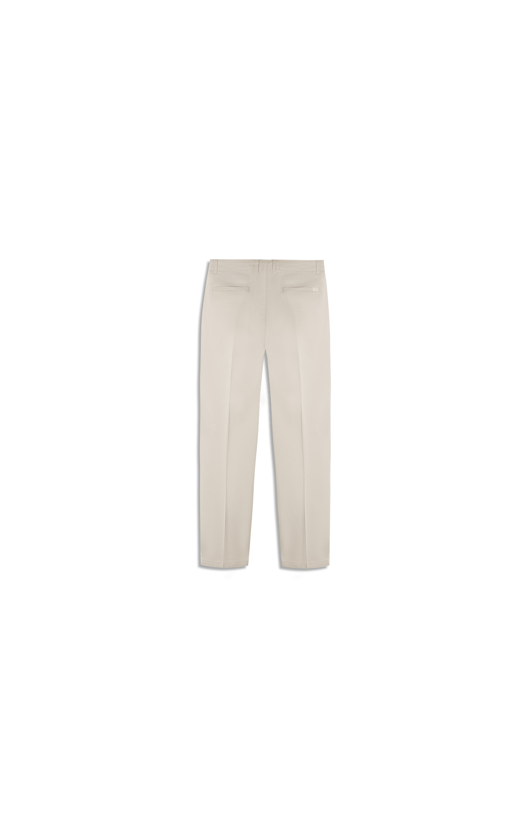 Color Twill Piece Dye Chino Silver