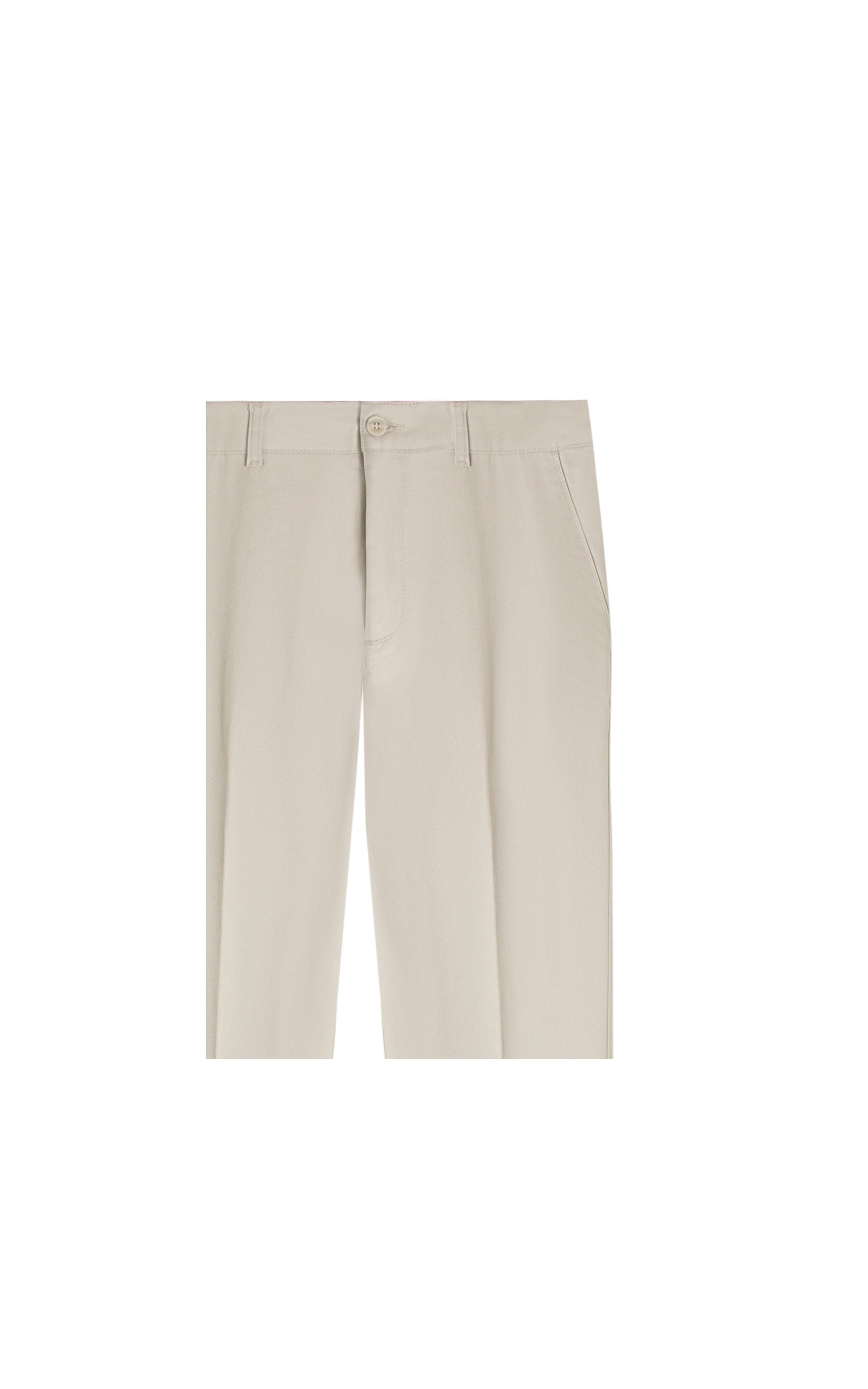 Color Twill Piece Dye Chino Silver