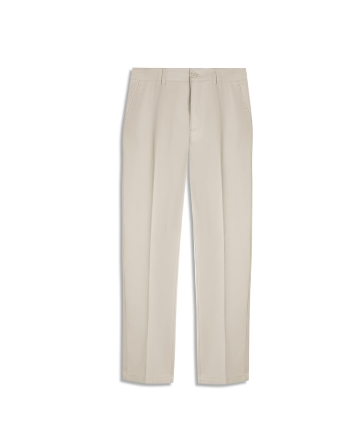 Color Twill Piece Dye Chino Silver                      