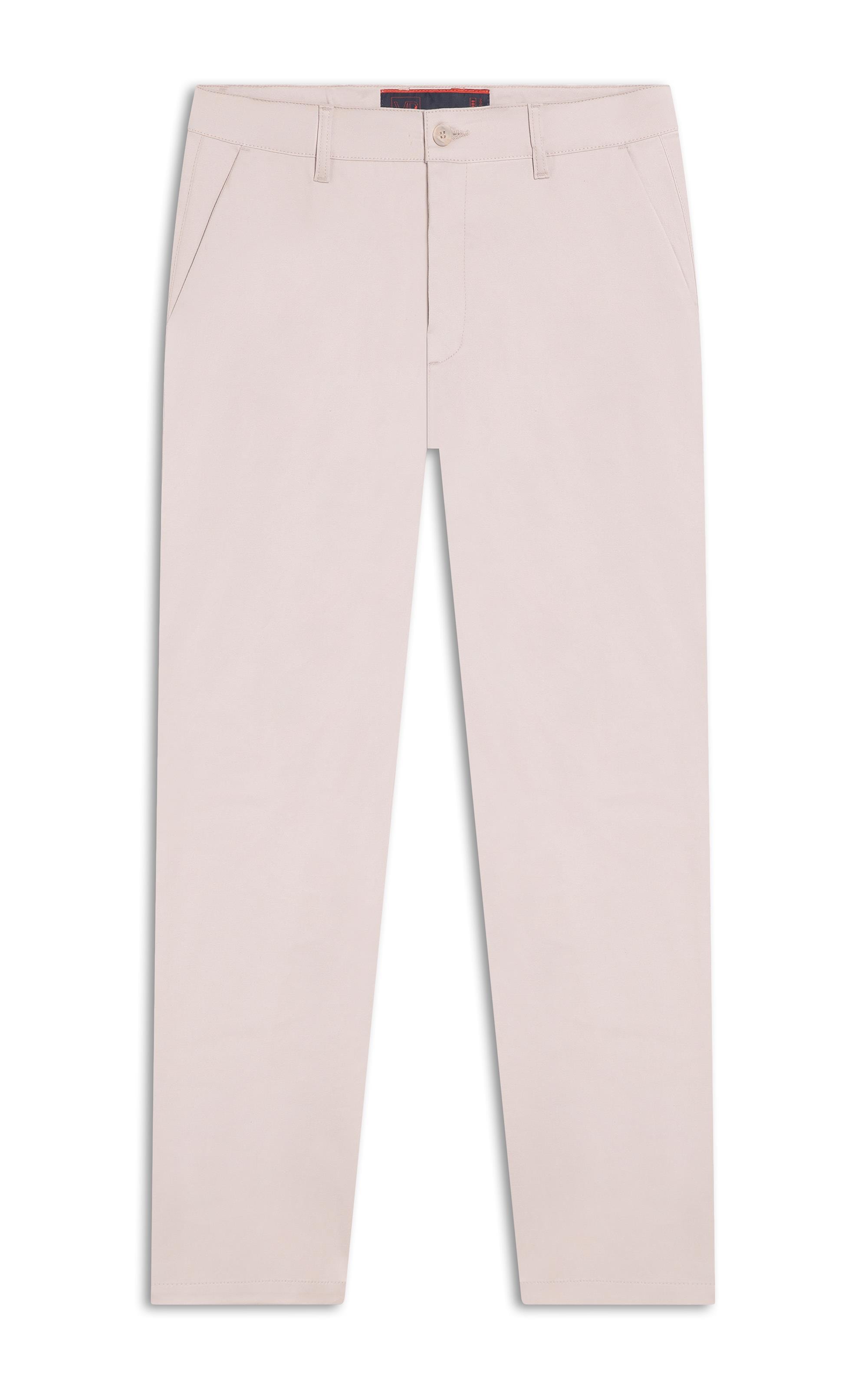 Color Twill Piece Dye (Slim) Chino Silver                      