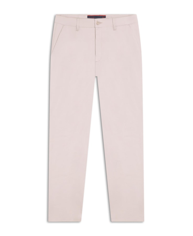Color Twill Piece Dye (Slim) Chino Silver                      