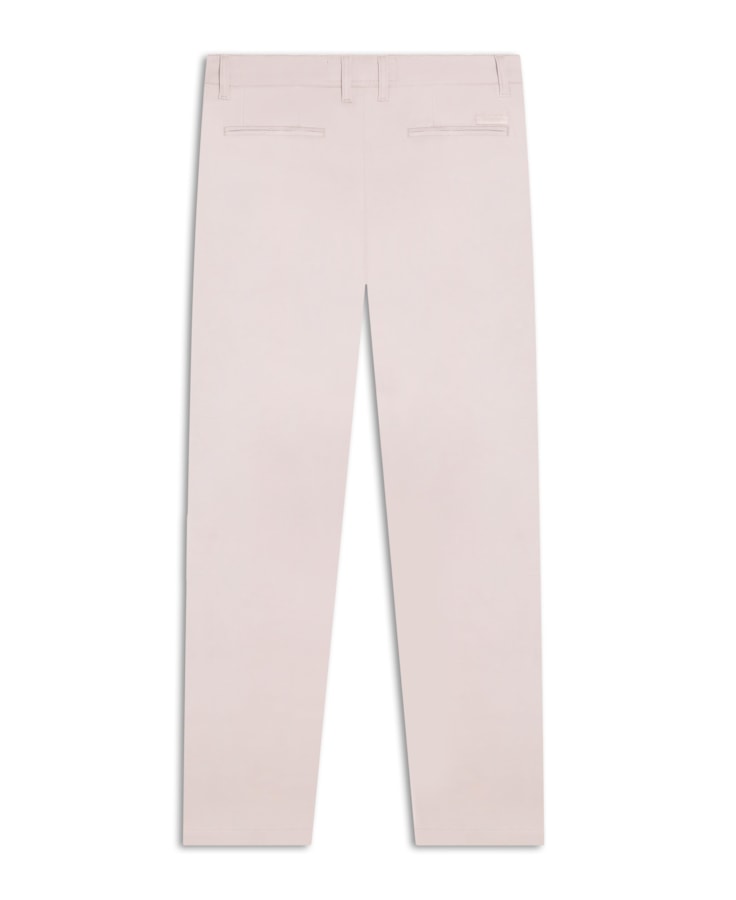 Color Twill Piece Dye (Slim) Chino Silver                      
