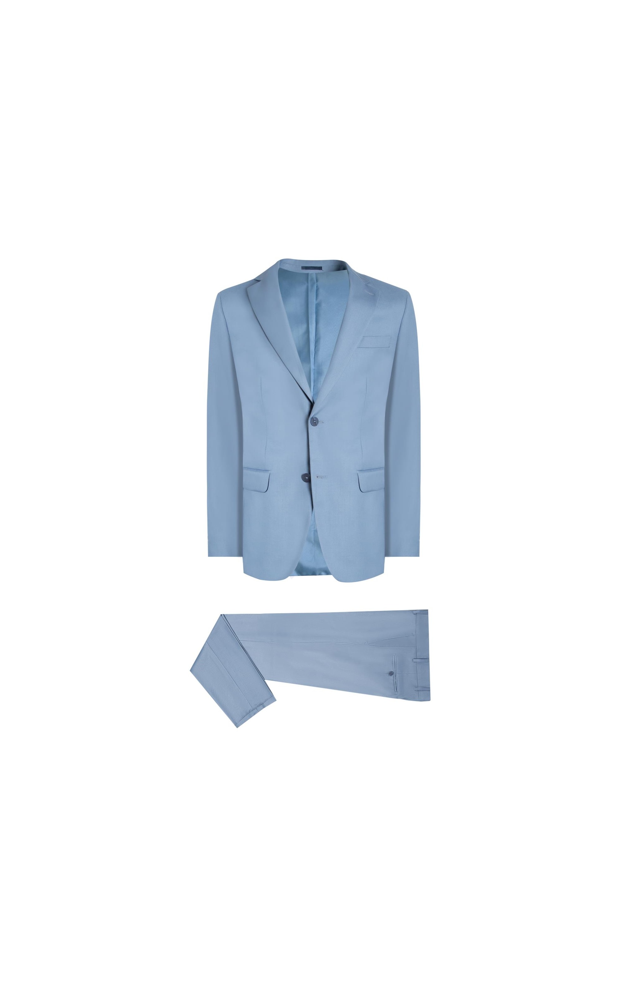 Terno Alf Societe Span Azul Seco