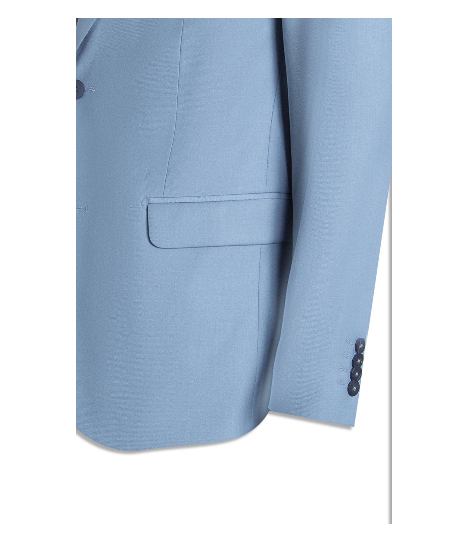 Terno Alf Societe Span Azul Seco