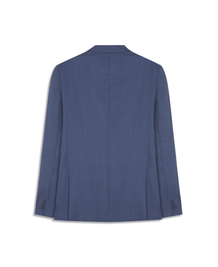 Costume Cross Dye Wool Blend Blue Grey                               