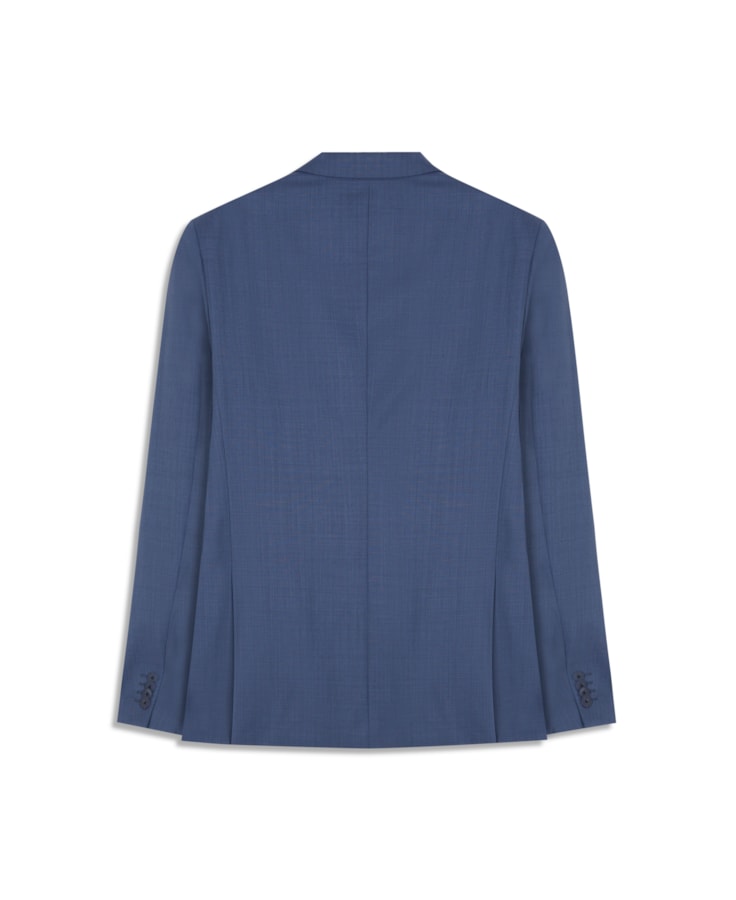 Costume Cross Dye Wool Blend Blue Grey                               