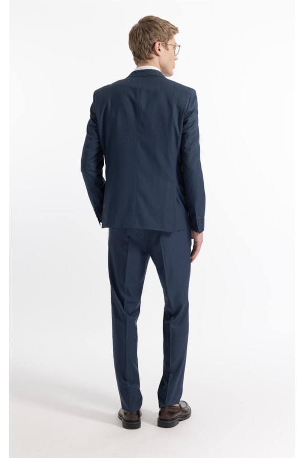 Costume Pv New Pin Stripe Blue Grey