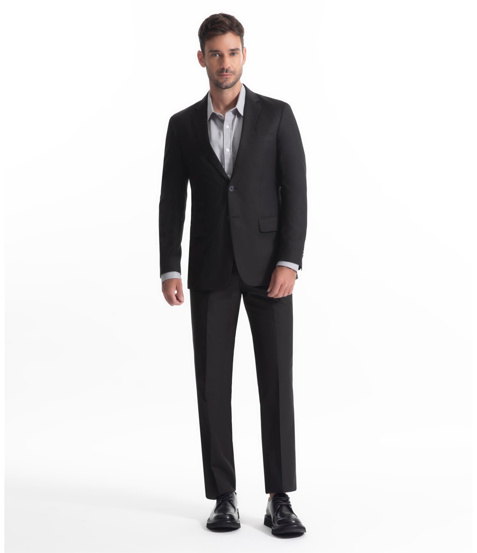 Terno Societe Regular Preto