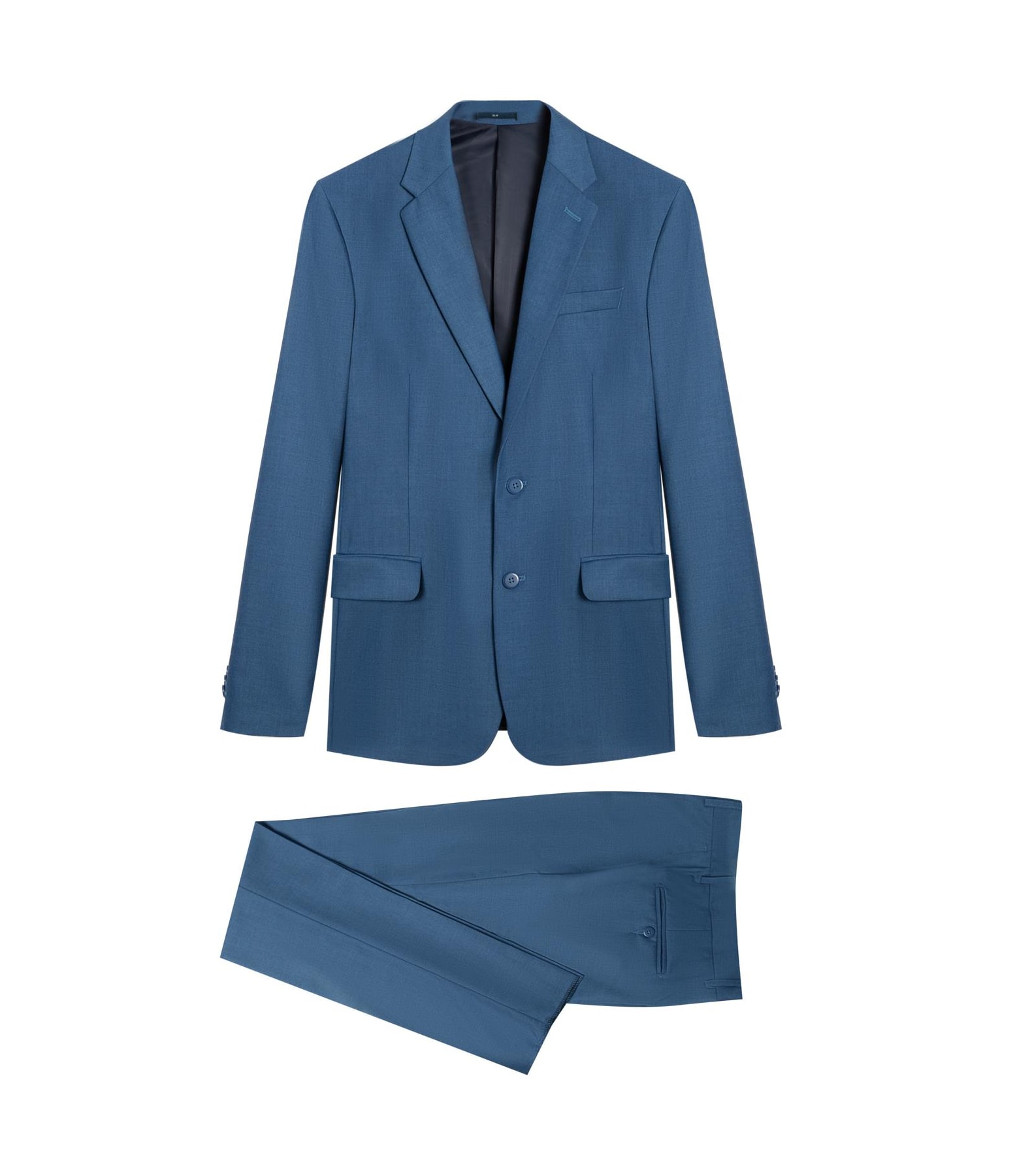 Terno Twill French Azul Seco