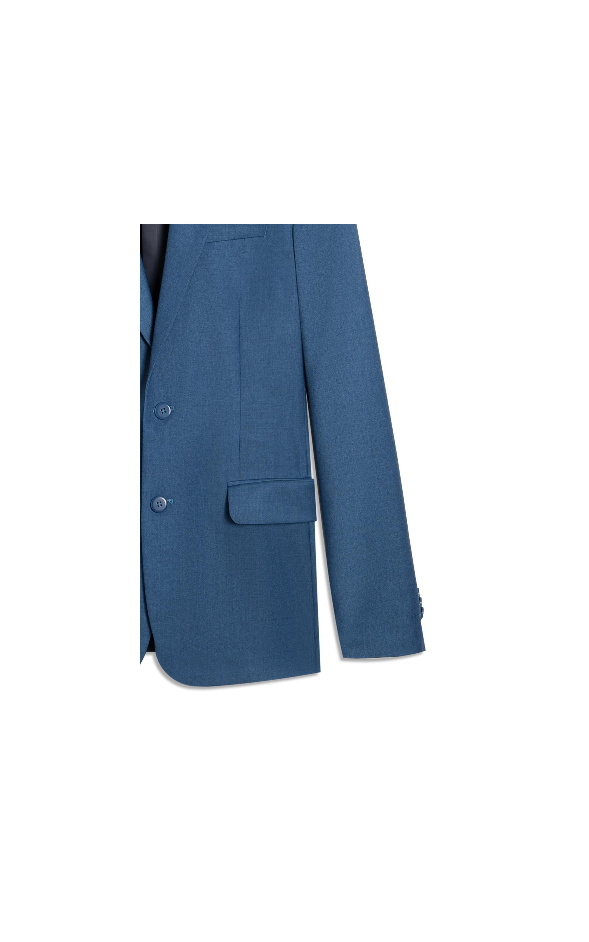 Terno Twill French Azul Seco