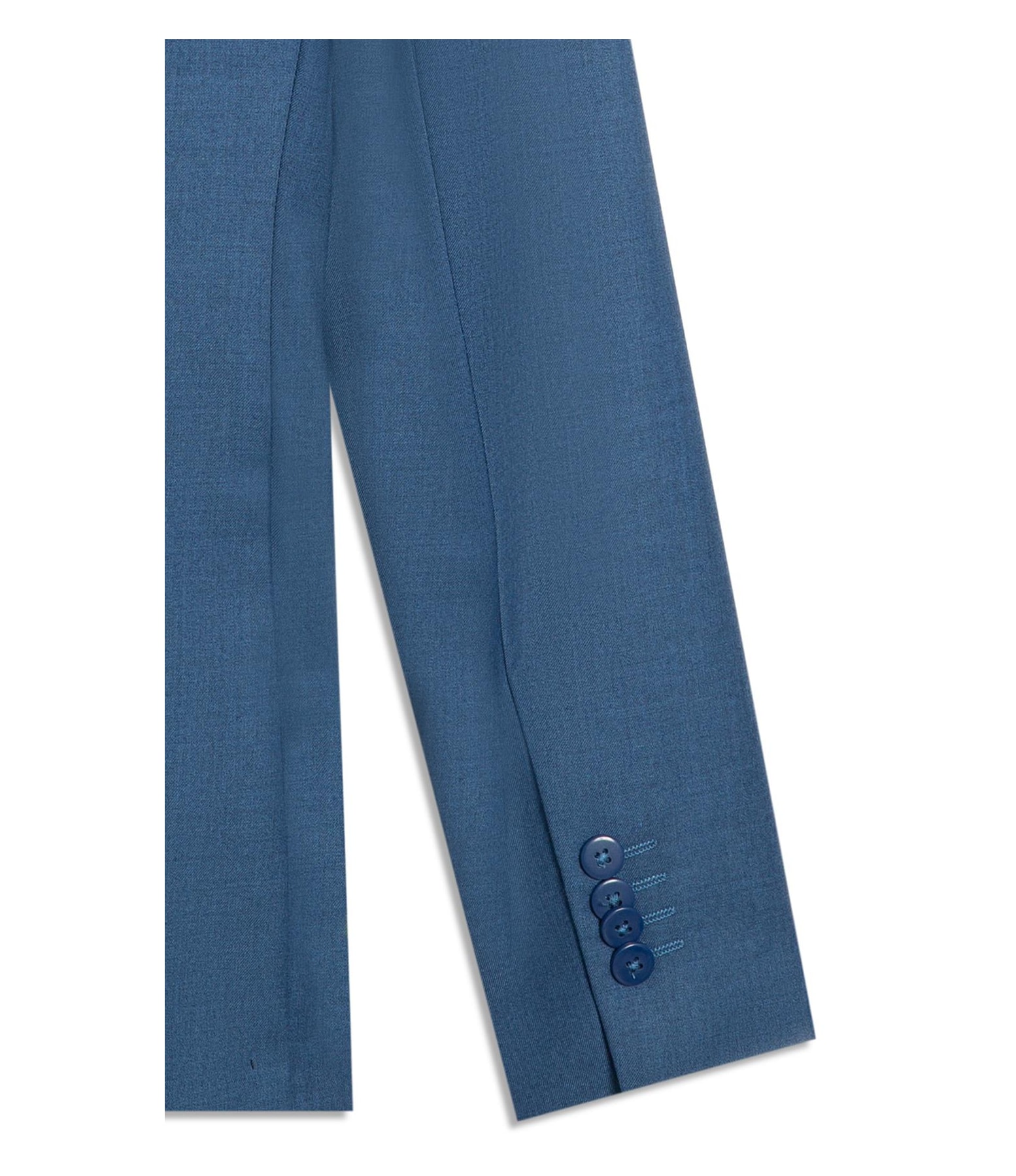 Terno Twill French Azul Seco