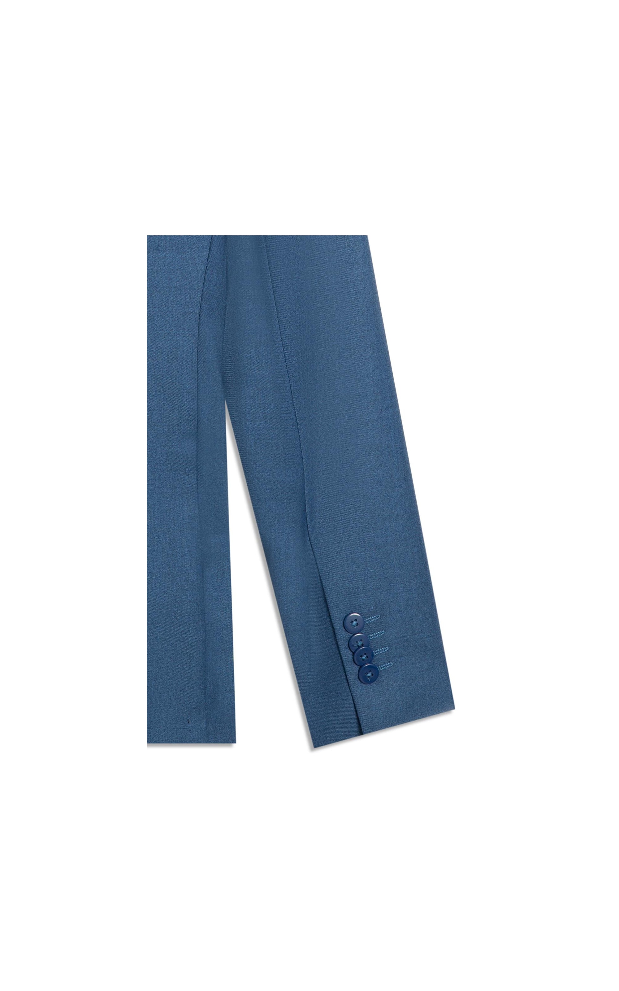 Terno Twill French Azul Seco