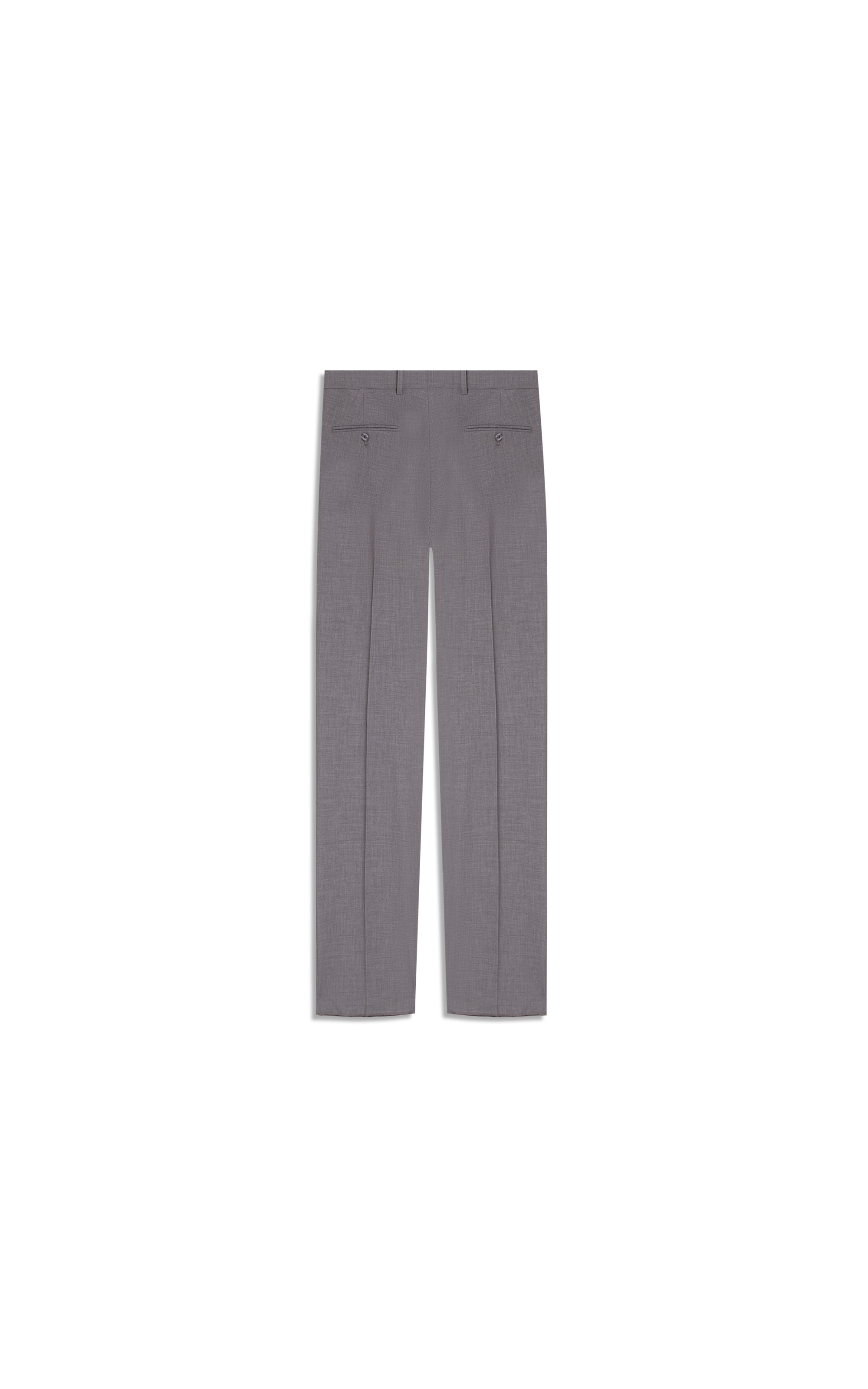 Costume Wool Blend Cinza Claro