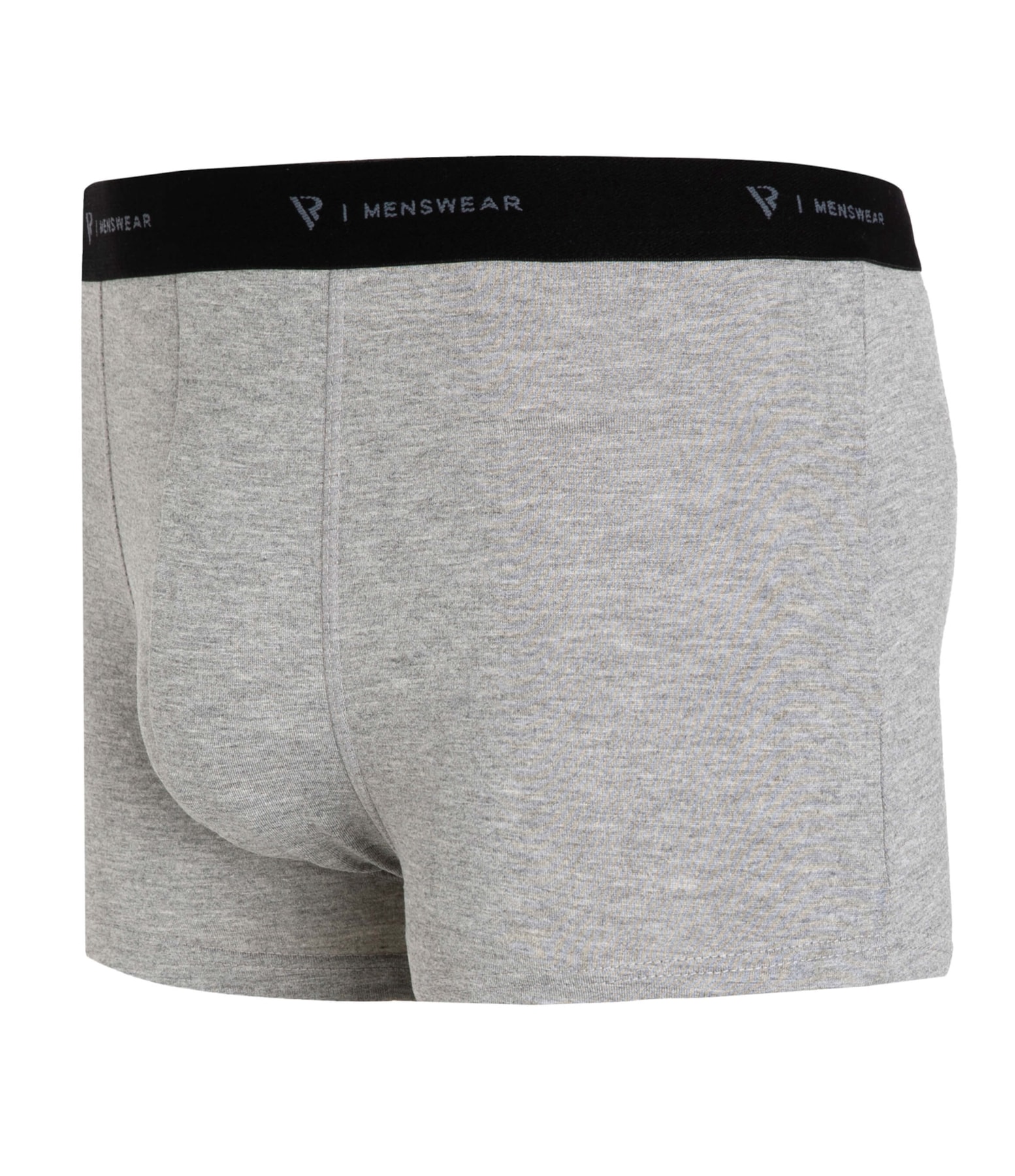 Cueca Boxer Básica Cinza Mescla
