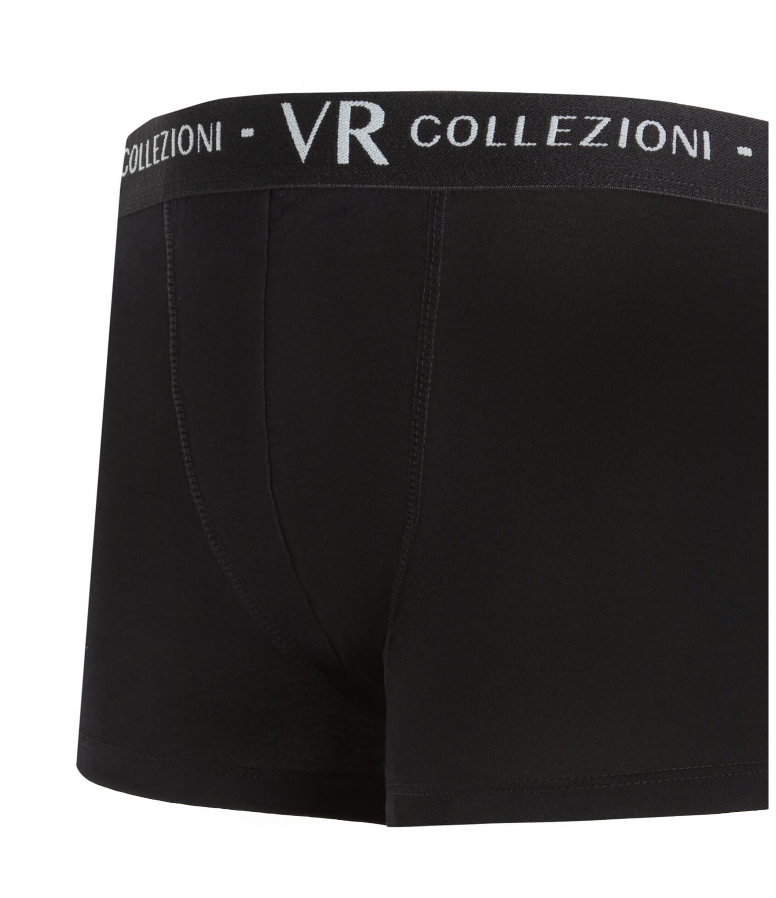 Cueca Boxer Básica Com Elastico Preto