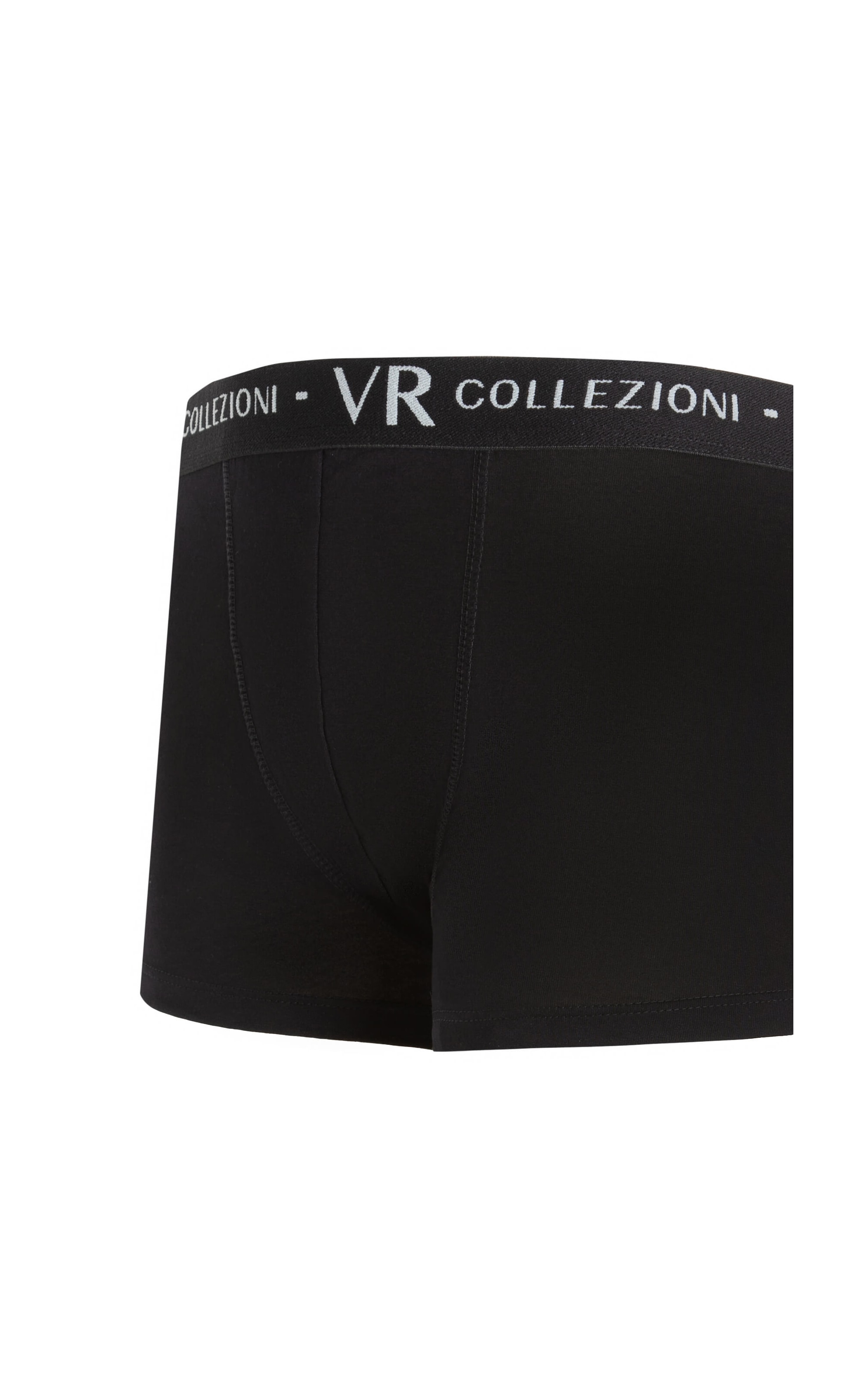 Cueca Boxer Básica Com Elastico Preto