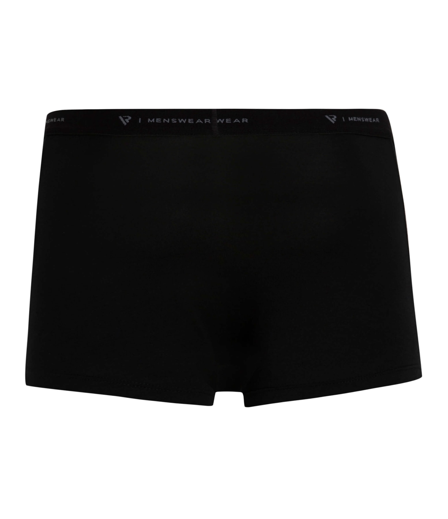 Cueca Boxer Básica Com Elástico Preto
