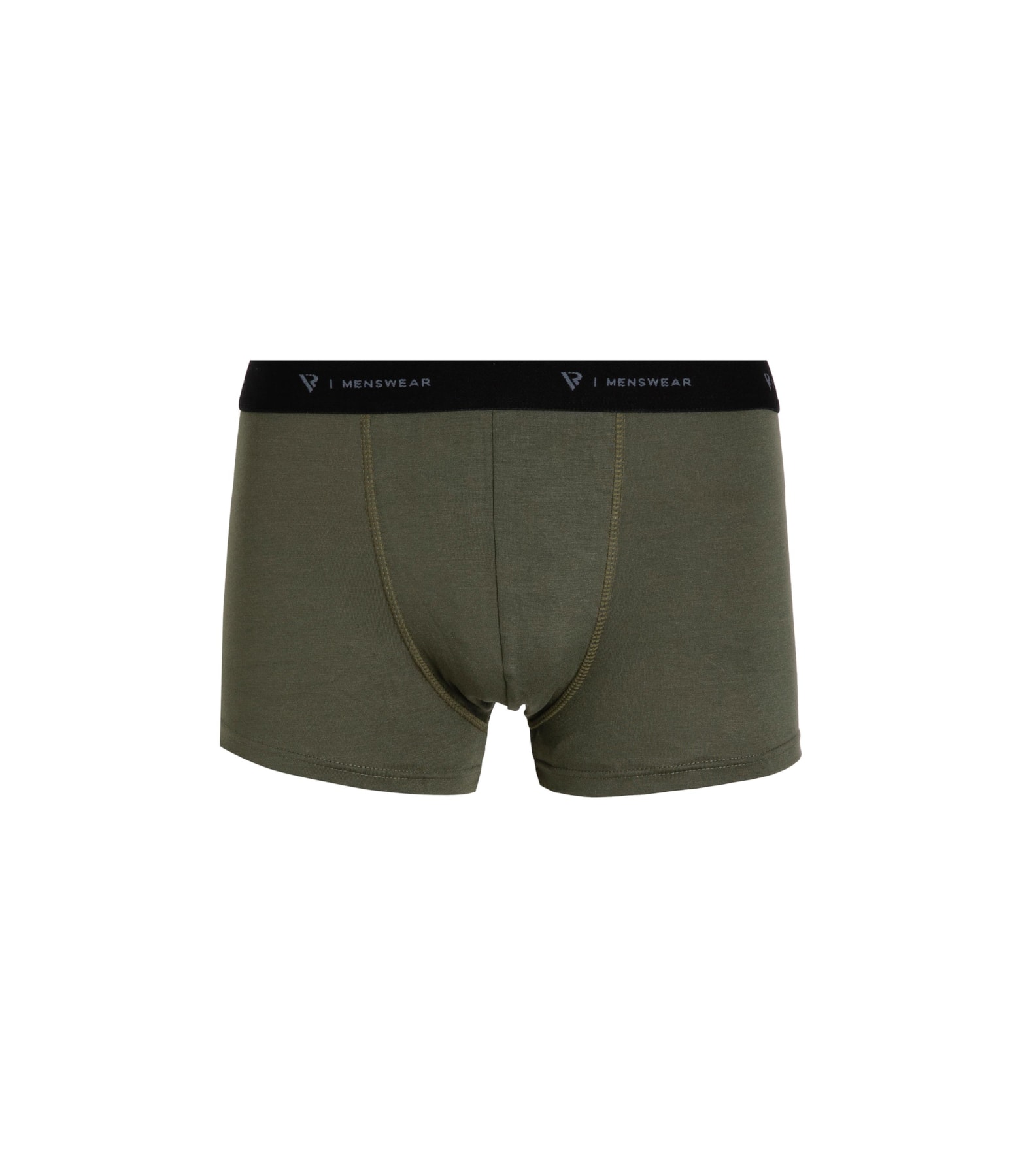 Cueca Boxer Básica Verde Escuro