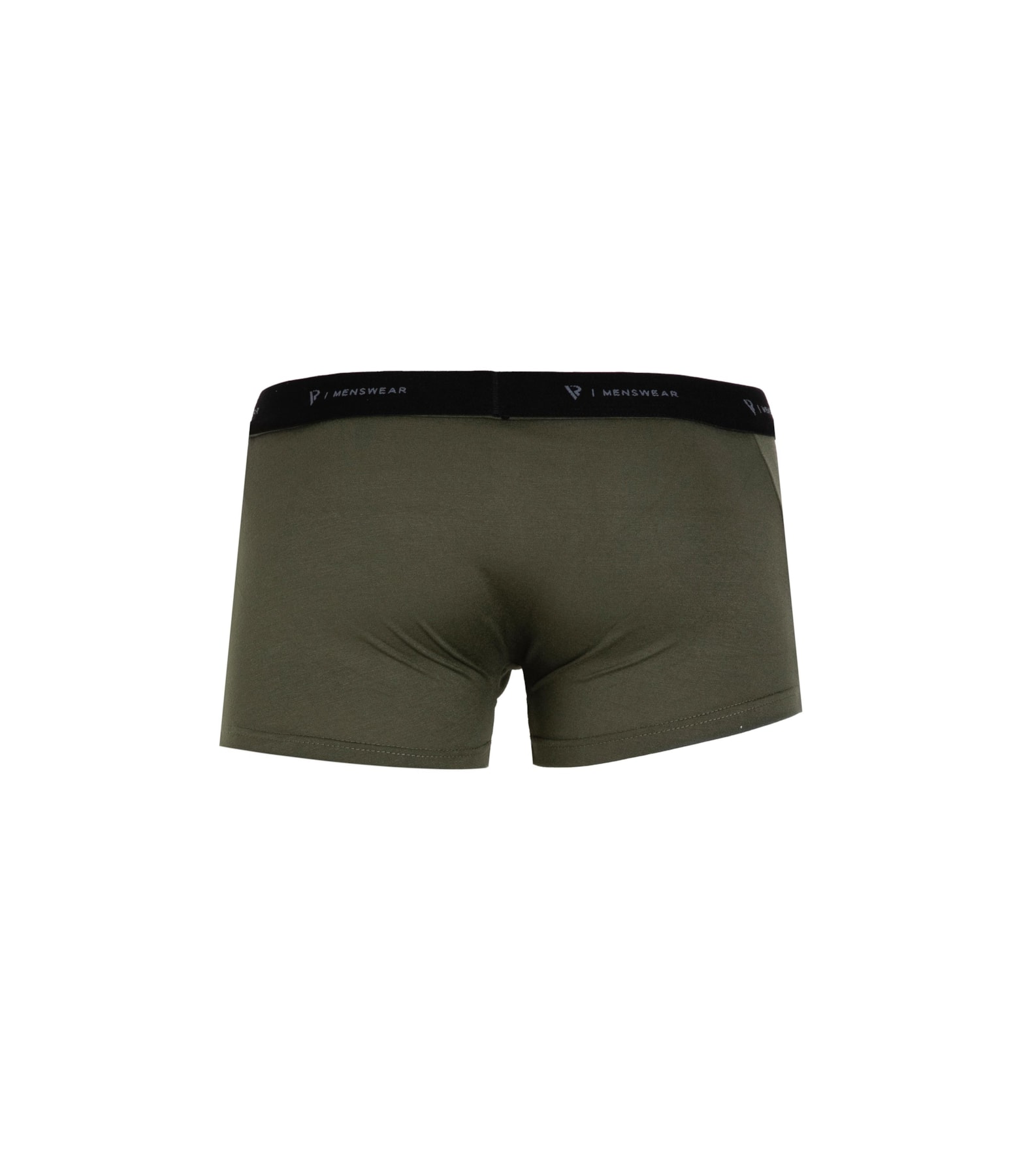 Cueca Boxer Básica Verde Escuro