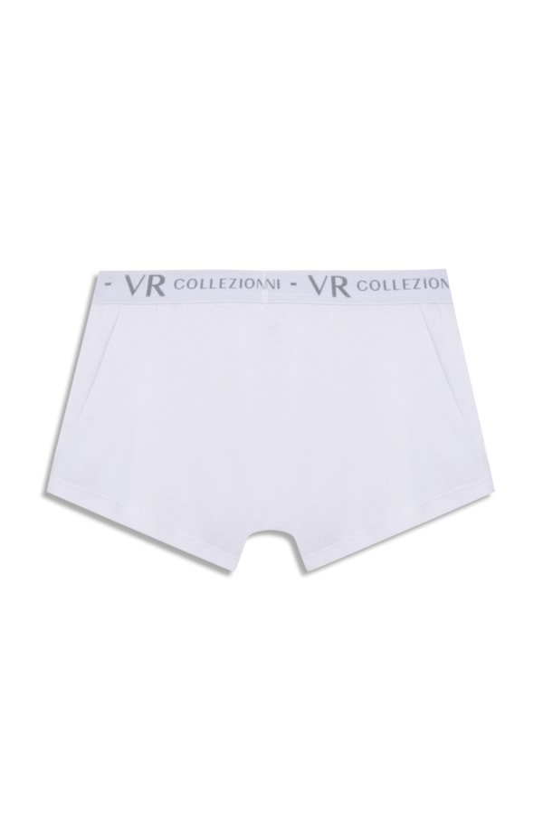 Cueca Boxer Modal Branco